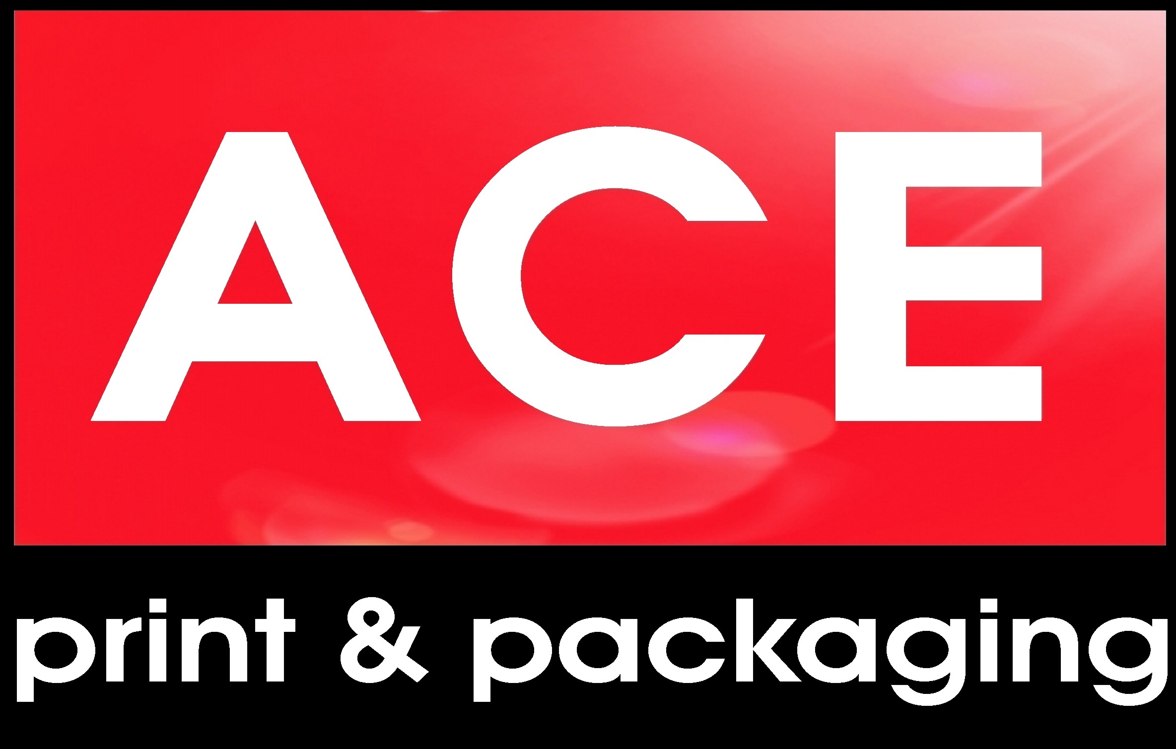 ACE Logo print & packaging